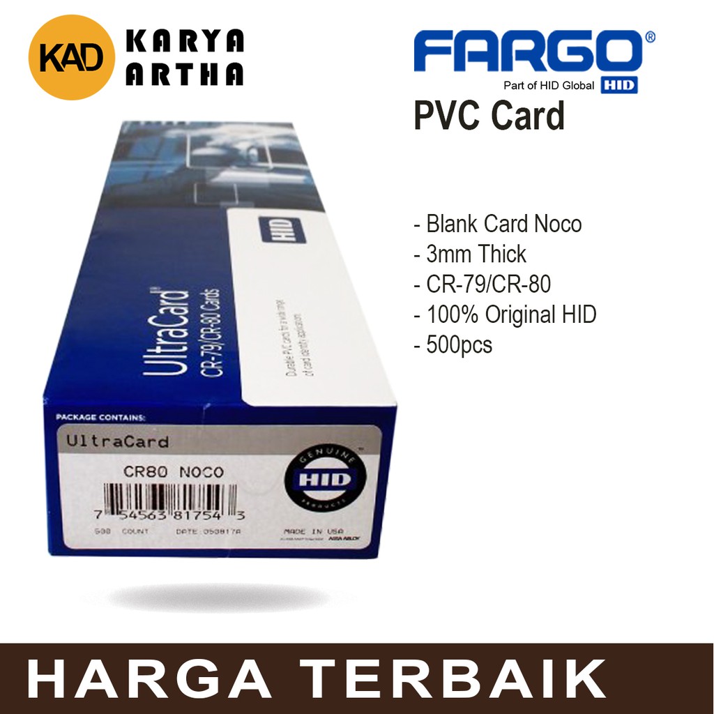 

Kartu ID Card PVC HID NoCo Box (500)