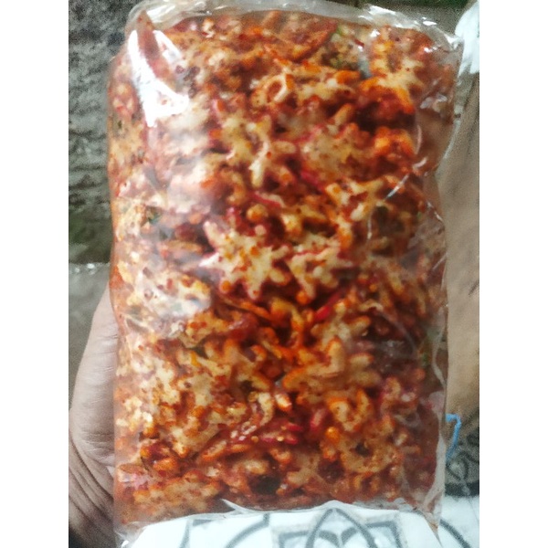 

kerupuk seblak bintang isi 500gram/setengah kilogram