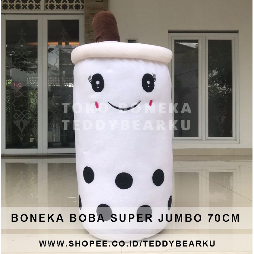 TERMURAH! BONEKA BOBA BESAR VIRAL SUPER JUMBO 70CM PRODUSEN LANGSUNG