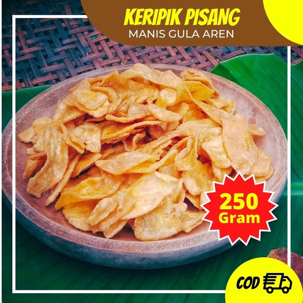 

Keripik Pisang Manis Oleh Oleh Khas Jonggol - Kripik Pisang Manis