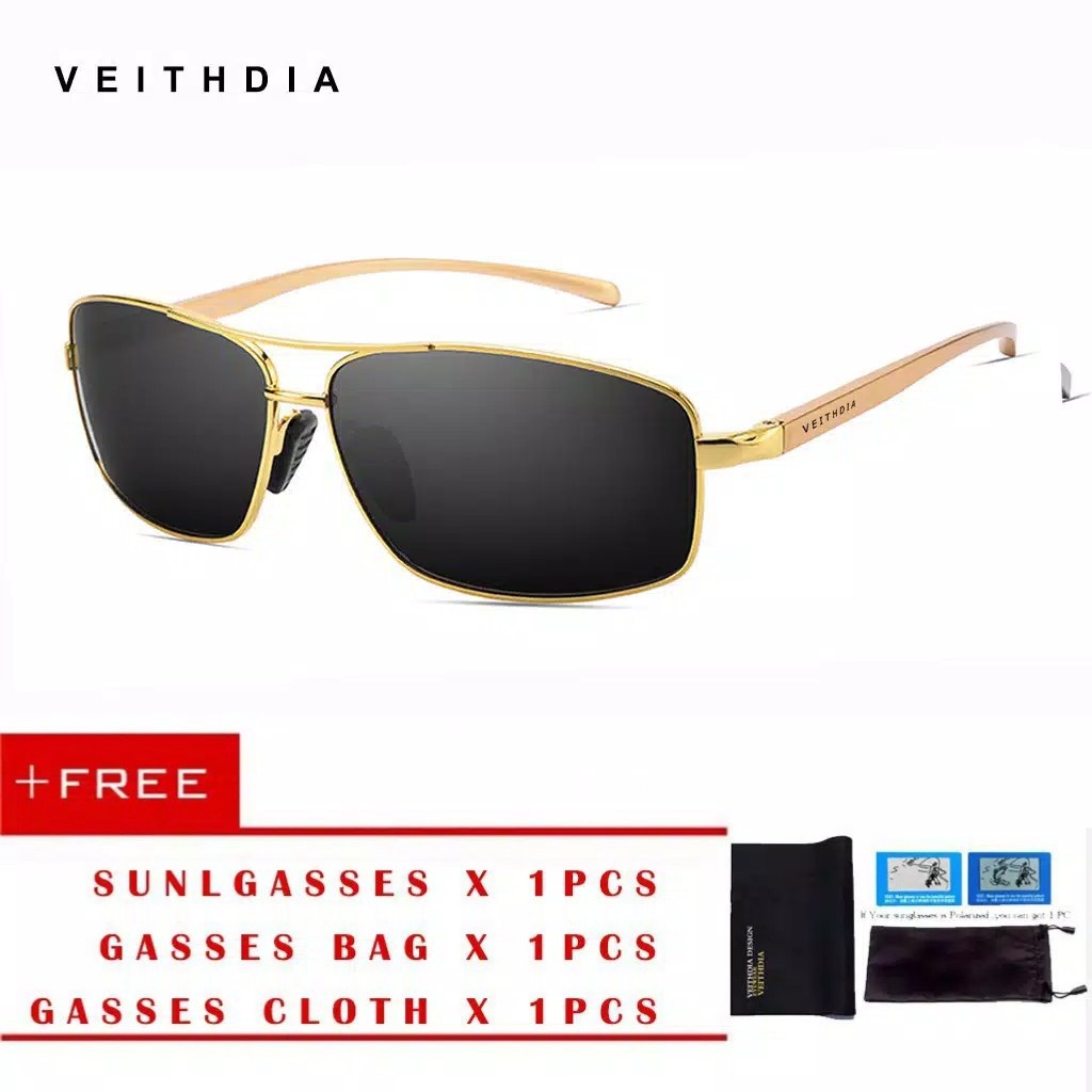 Kacamata Viethdia Pria Polarized Sunglass Original