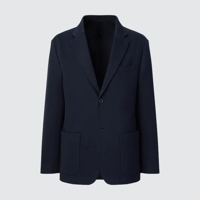 Produk Terbaru Uniqlo Jaket Comfort / Blazer Pria Smart Office Wear