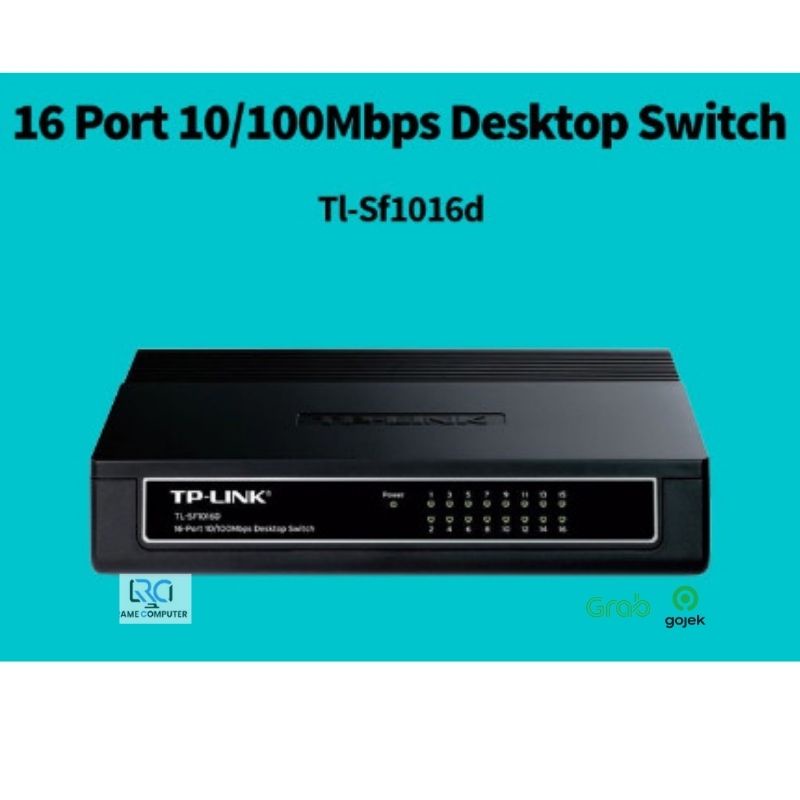 TP-LINK TL-SF1016D 16Port 10/100m tplink switch hub 16 port