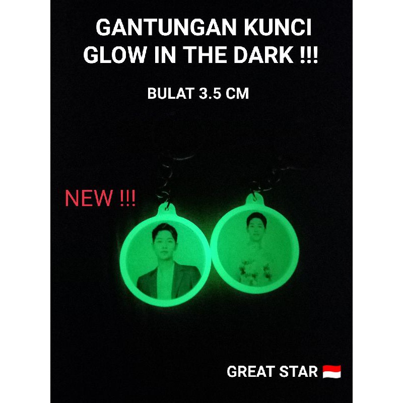 GANTUNGAN KUNCI INSERT PAPER/ganci bulat insert paper 3,5cm
