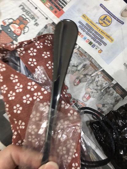 Cutlery Set Travel Sendok Garpu Sumpit Sedotan Warna Pouch Lipat