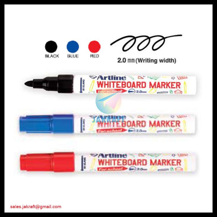 

Spidol Papan Tulis Kaca Artline Whiteboard Marker Ek-500S Kode 1100