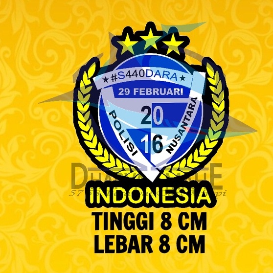 

FTN, stiker S440DARA, Stiker Saodara, stiker bintara polisi, stiker polisi, stiker Letting 40 ,