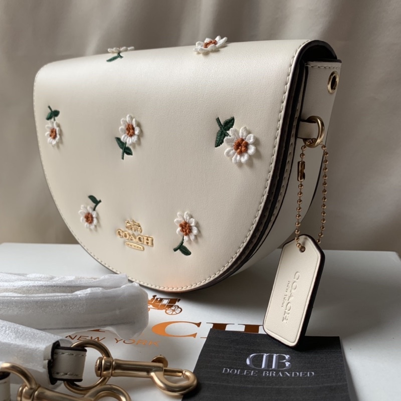 Coach Ellen Crossbody With Daisy Embroidery(C2863)