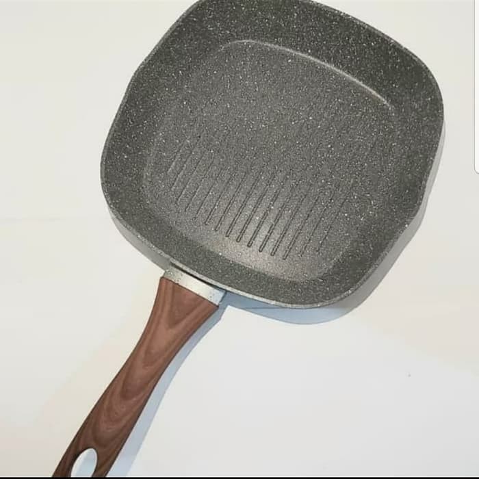 Marble GrillPan Cypruz 28cm - Grill Pan Induksi 28cm - Bbq Grill