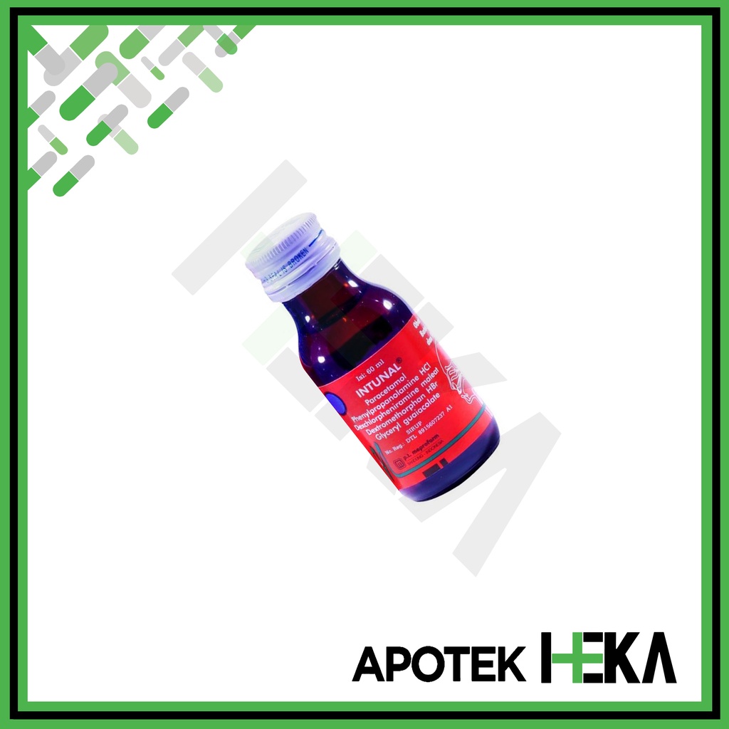 Intunal Syrup 60 ml - Sirup Obat Batuk dan Flu (SEMARANG)