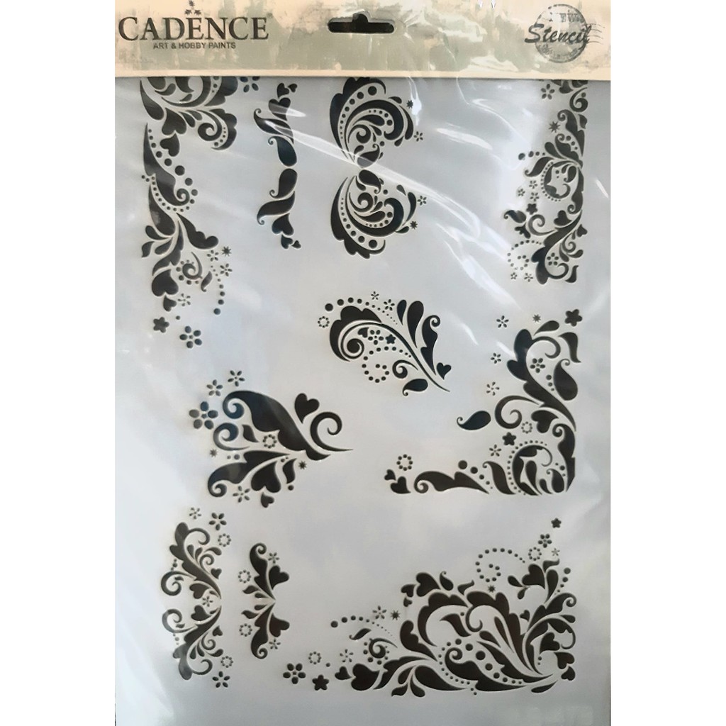 

Cadence Stencil Size 21x29cm - 6