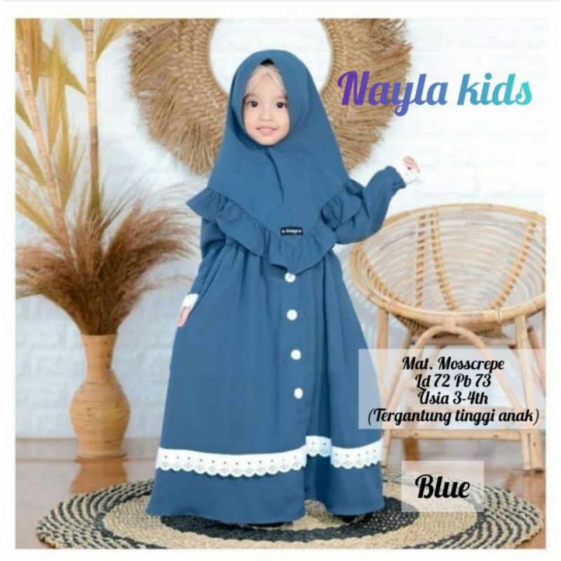 nayla kids blue