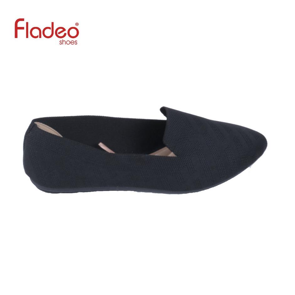 Stok terbatas.. Fladeo D21/LSB360-1AH/Sepatu Rajut Flat Wanita [ Rajut Flat Shoes ]