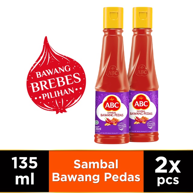 

ABC Sambal Bawang Pedas Twin Pack 2 x 135 ml