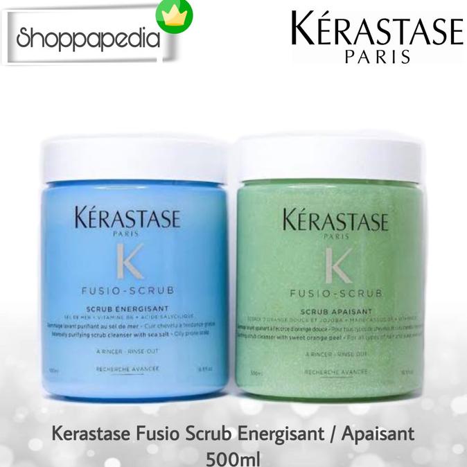 KERASTASE FUSIO SCRUB ENERGISANT / APAISANT 500ml ORI 100%