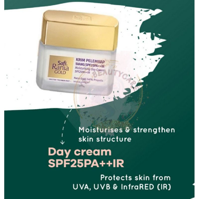 Safi Malaysia || Safi Rania Gold Day cream 40gr