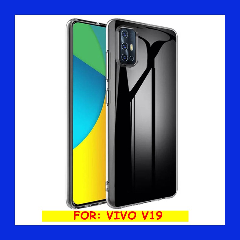 Vivo V19 Mika Transparan  Clear Hard Case Hardcase Casing 