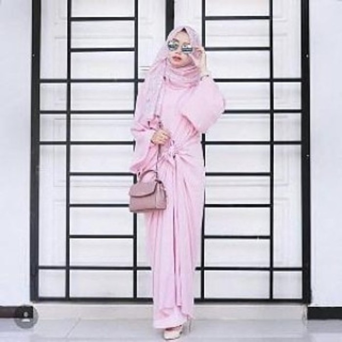 Gamis Axara Dress Baju Panjang Wanita Muslim Hijab Casual Modern