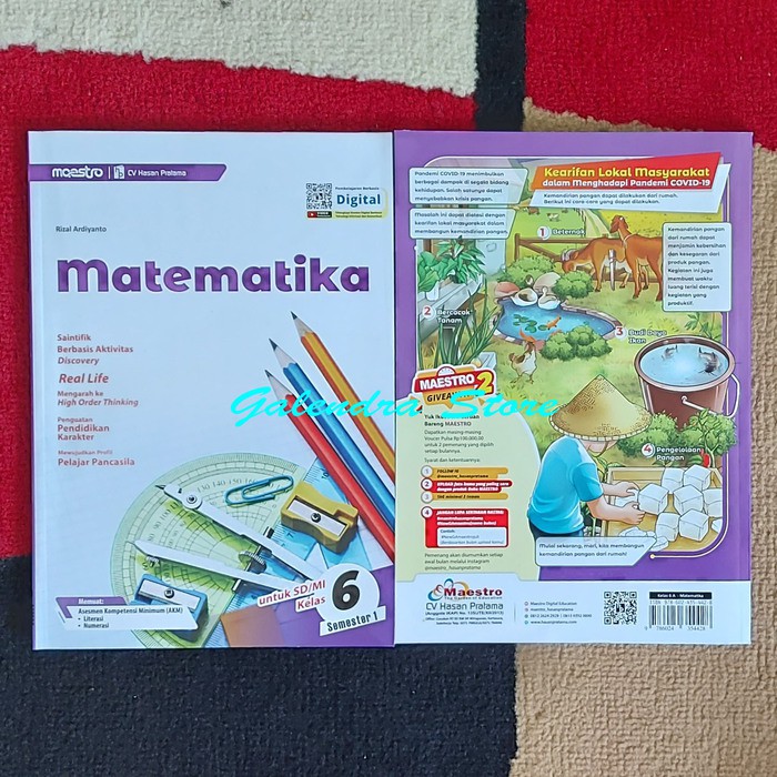 LKS Matematika - Maestro SD/MI Kls 6