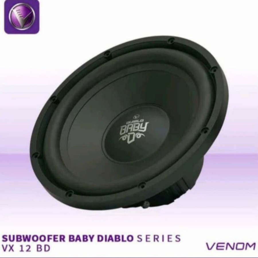 Subwoofer Venom Baby Diablo VX 12 BD / Subwoofer 12 Inch Venom