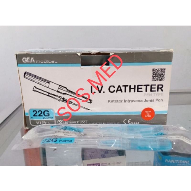 GEA - Intra Vena Catheter (Per BOX)