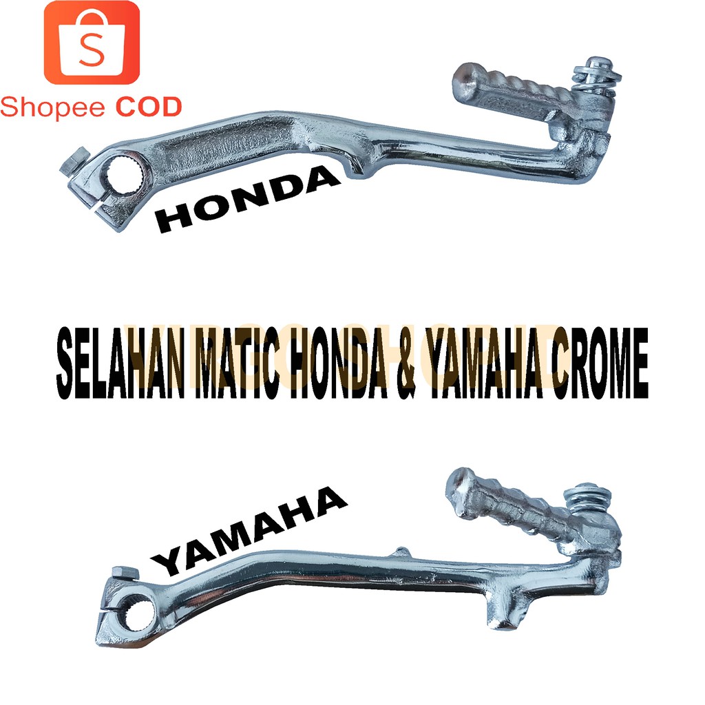 Selahan engkolan kick stater matic da matic / sepeda motor / engkolan beat / motor matic /selahan beat chrome