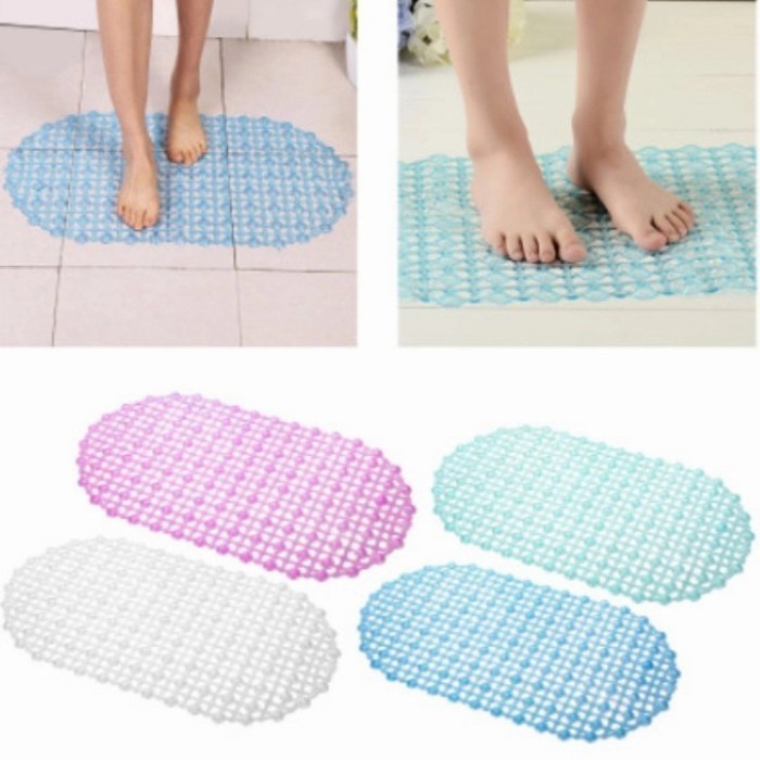 Keset Anti Slip Alas Kaki Silikon Transparan Keset Kaki Anti Licin Grosir