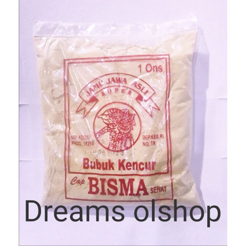 

Bubuk Kencur Bisma 1 ons
