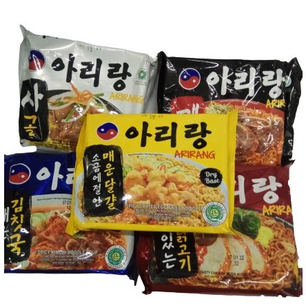 Arirang Mie Instan Khas Korea 130gr