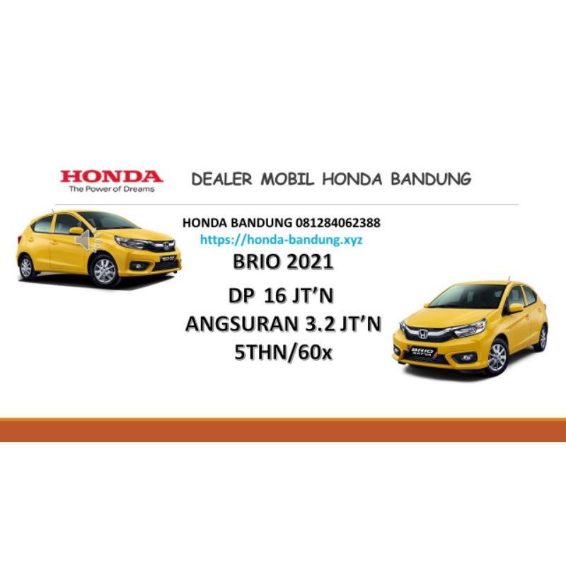 Kredit Brio 2022  Kredit Honda Brio 2022  Promo Dp Cicilan  