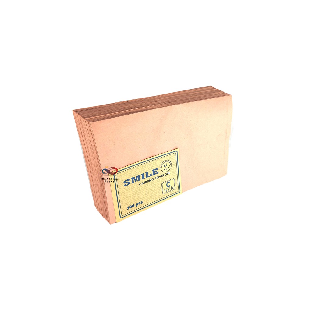 

Smile Amplop Cokelat 1/2 folio 18x28 cm