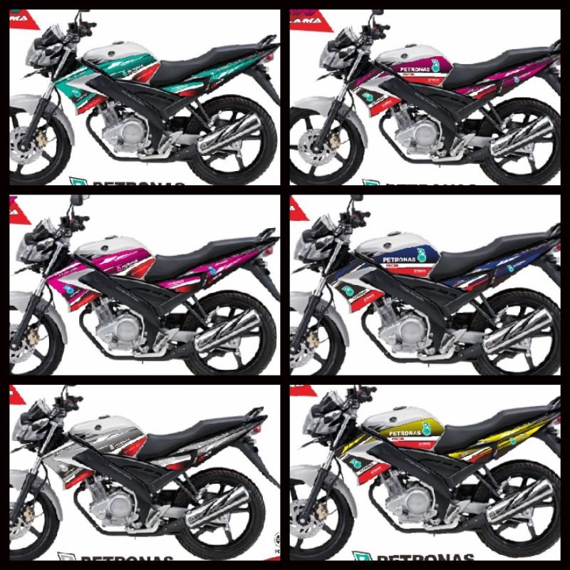 Striping yamaha vixion old 2007-2012 petronas / variasi vixion old / decal vixion old