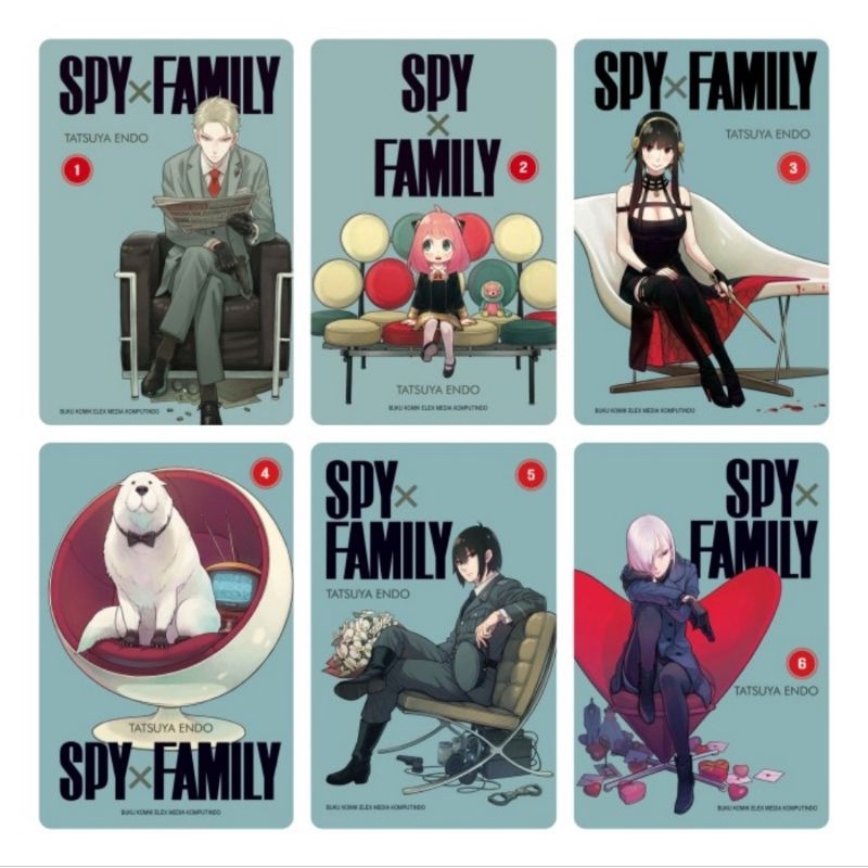 Komik Spy x Family fullset vol 1-7