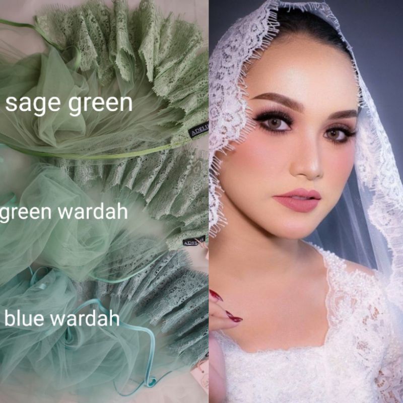 VEIL Slayer Brokat Pengantin dan Ibu Besan By Adelus