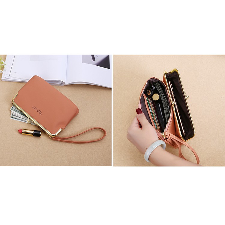 KhatinStore Tas Dompet Clutch Wanita Terbaru Import FOREVER YOUNG 2 IN 1 / ORI / MURAH - 348 COD