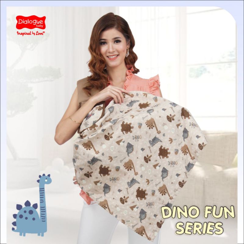 Dialogue on the go blanket 6in1 dino DGB3221 / selimut bayi