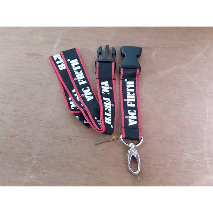 Tali leher vic firth - tali name tag - tali id card holder murah