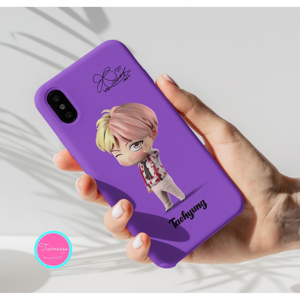 Casing Hp Fullprint Custom Kartun Bts Pop Up Lucu V Kimtaehyung