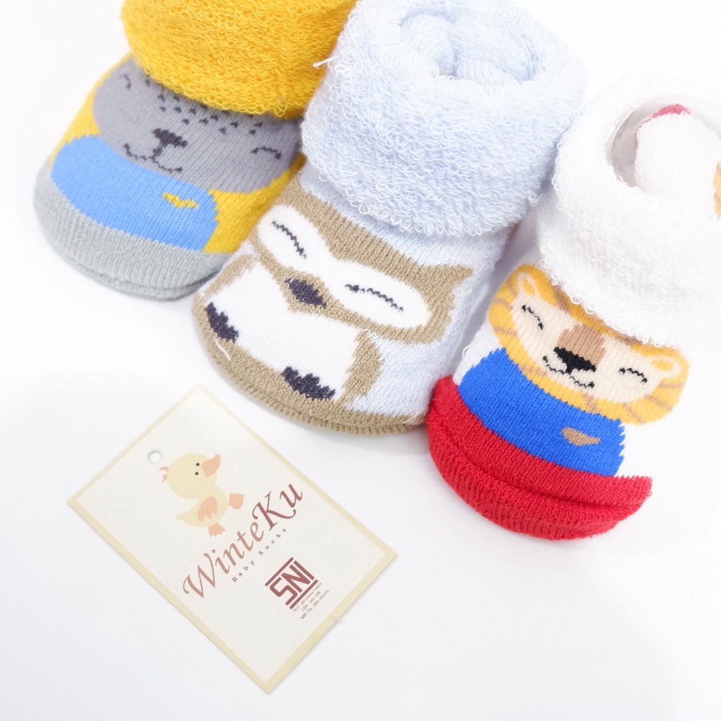 KAOS KAKI BABYTERRY PREMIUM - Winteku Kaos kaki Terry Animal'ls