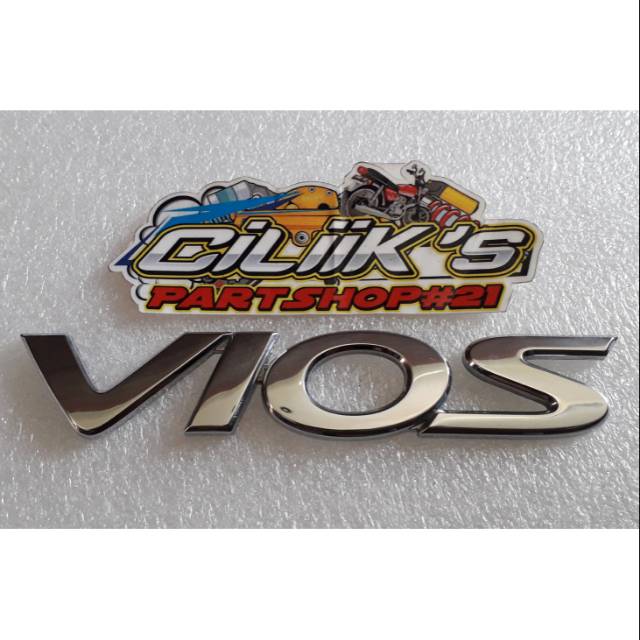 EMBLEM TOYOTA VIOS GEN 2 GEN 3 ORISINIL