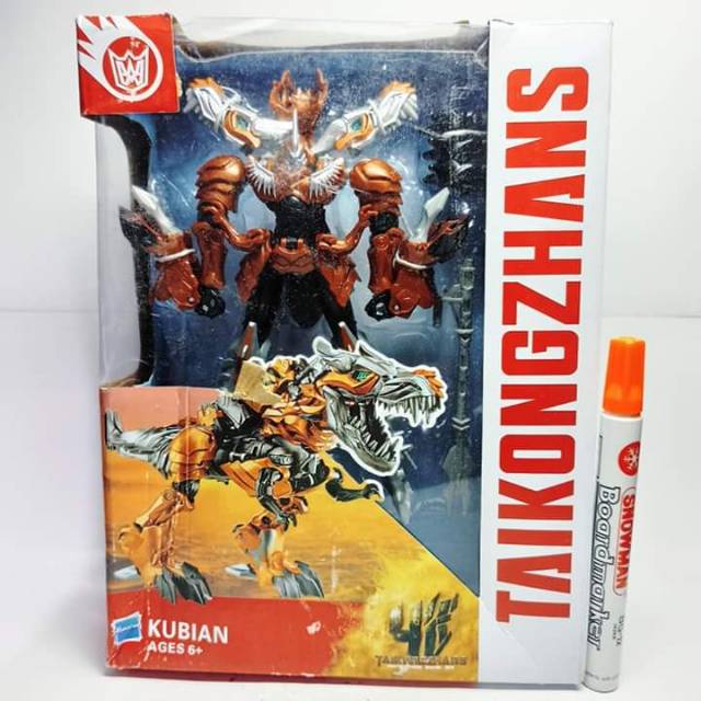 mainan action figure transformee kubian dinobot
Grimlock
transformers
kubian taikongzhans
tinggi sek