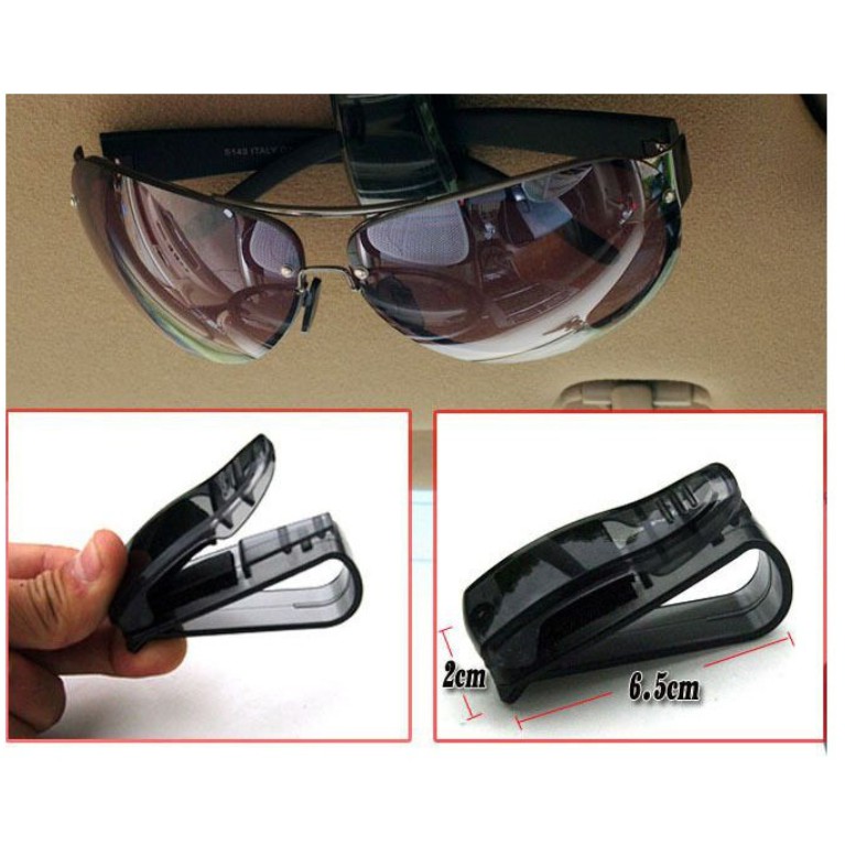 Sunglasses Clip Holder Mobil Car Gantungan Kacamata Auto Klip Glasses