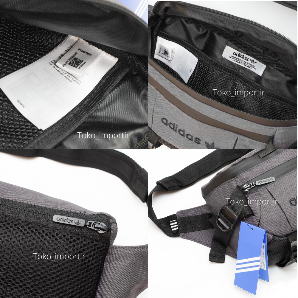 Waistbag Adidas Import Mirror ORI Tas Selempang Pria