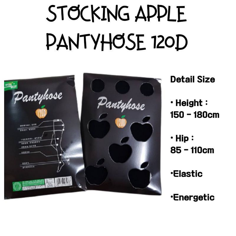 pantyhose stoking Apple kaos kaki stoking tebal celana