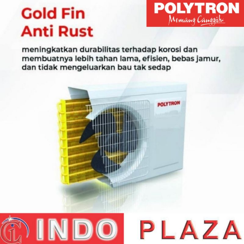 AC POLYTRON 1 PK NEW 2021 LOW WATT + CEPAT DINGIN NEUVA PRO PAC 09VZ