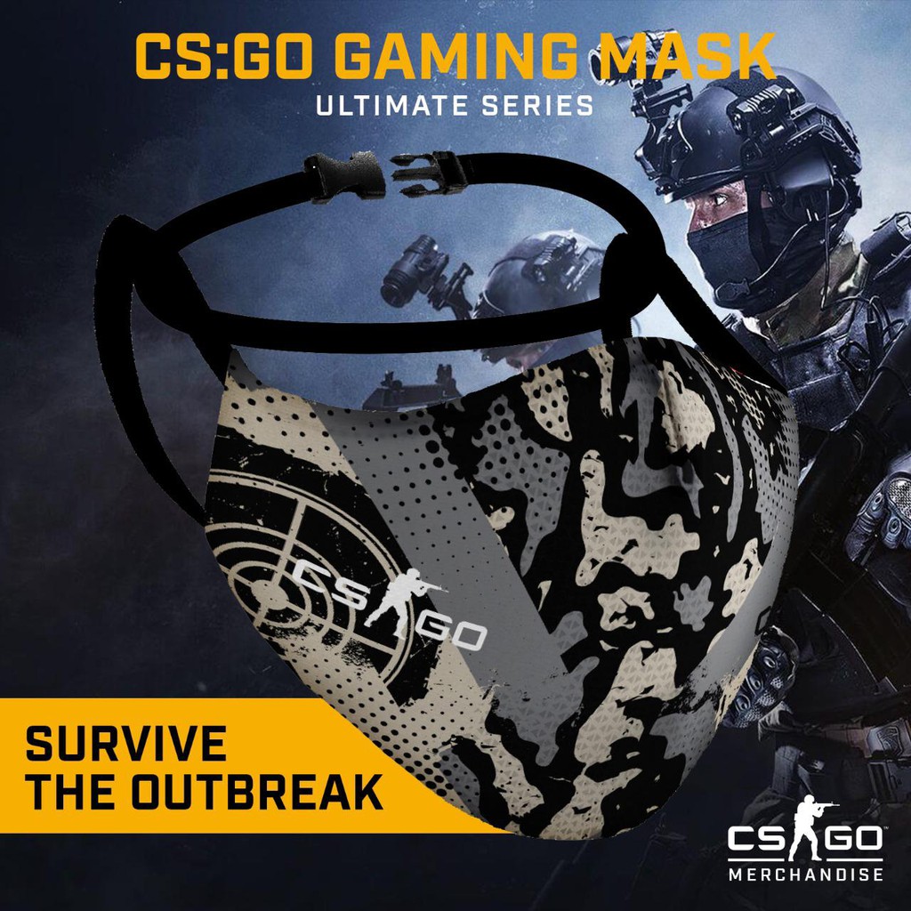 Masker Gaming Fullprint Ultimate CSGO