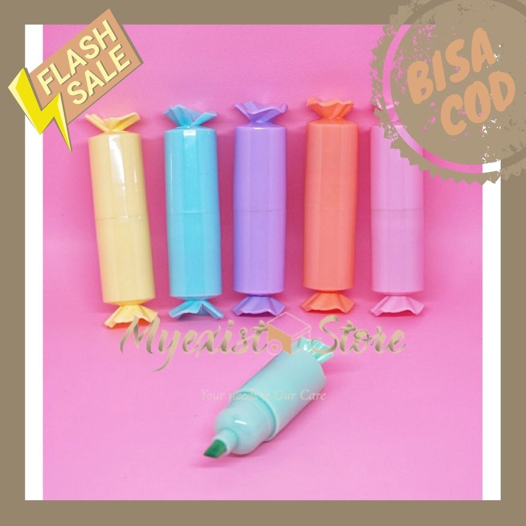 

Stabilo bentuk permen dodol higlighter memo pengingat alat tulis kantor READY JAKARTA -IVN200