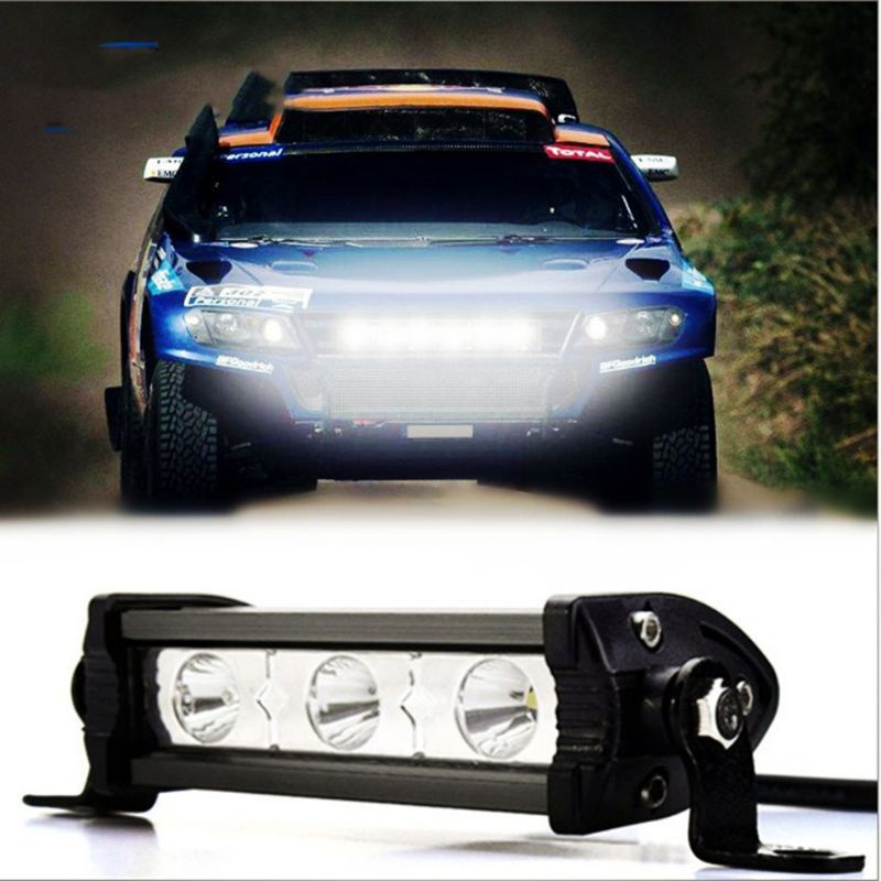 Lampu LED Tembak Sorot 24 Volt CR7 Truk Bus Canter Fuso Tronton 2 MODE 3 Mata Flash Kedip Offroad Bar Cree Bonway Owl Cwl Work Light Lightbar Motor Mobil