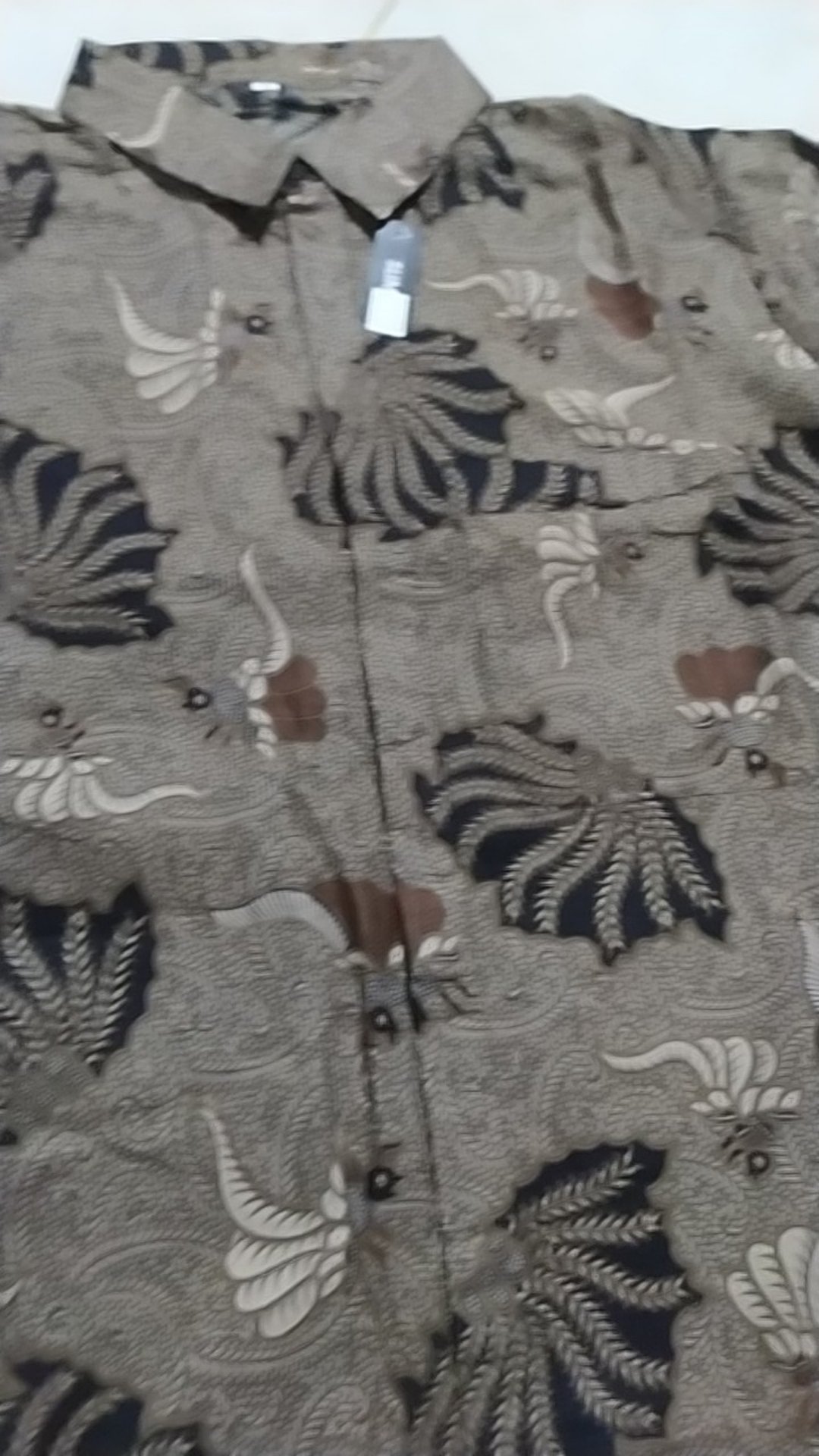 Kemeja Batik Pria Lengan Panjang Slim Fit Batik Pria Lengan Panjang Modern