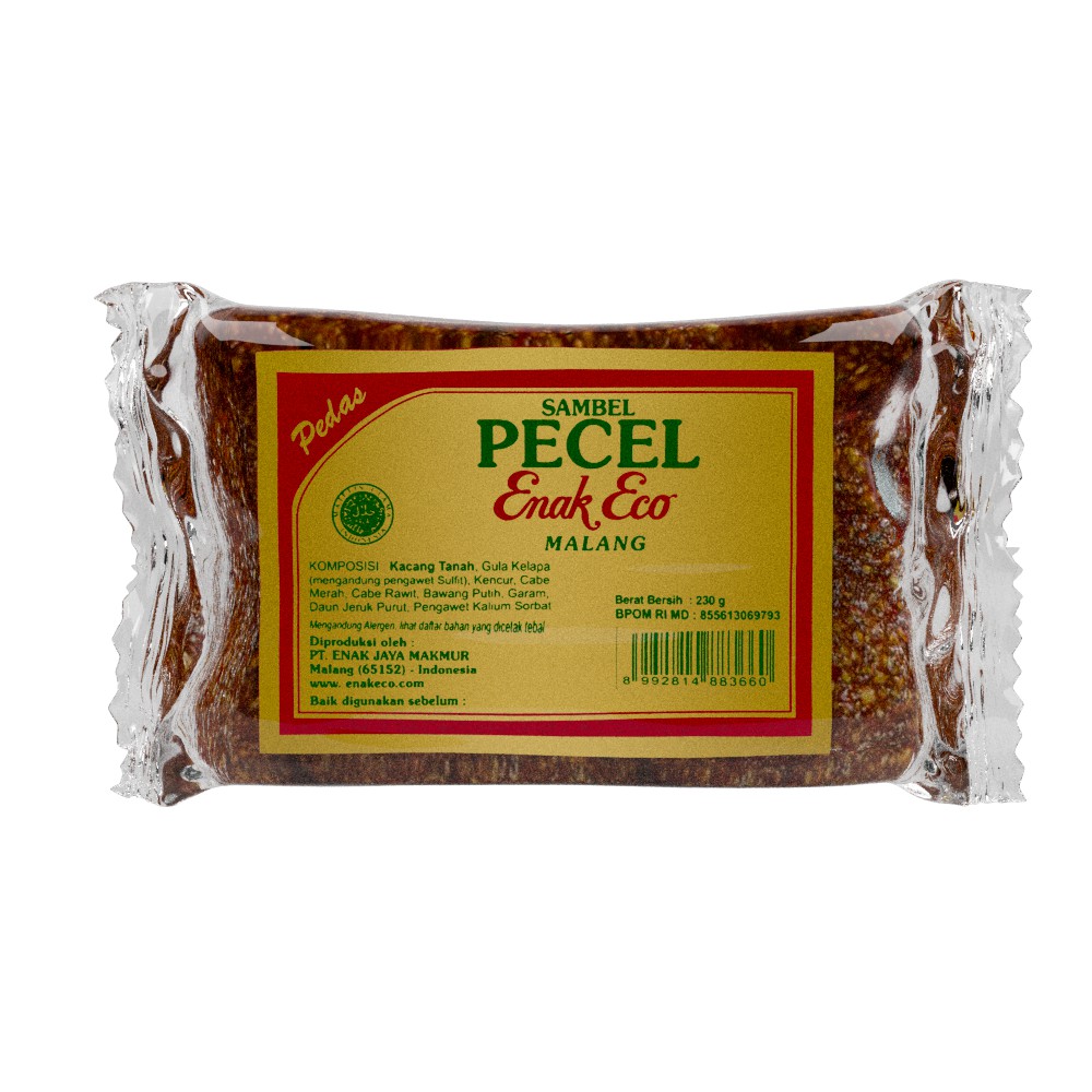 

Enak Eco Bumbu Pecel 230 Gr Pedas